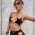 Drawstring Gothic Five Pointed Star Top